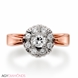 Picture of 0.49 Total Carat Designer Engagement Round Diamond Ring