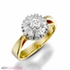 Picture of 0.49 Total Carat Designer Engagement Round Diamond Ring