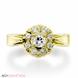 Picture of 0.49 Total Carat Designer Engagement Round Diamond Ring