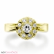 Picture of 0.54 Total Carat Designer Engagement Round Diamond Ring