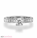 Picture of 0.68 Total Carat Classic Engagement Round Diamond Ring