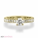 Picture of 0.53 Total Carat Classic Engagement Round Diamond Ring