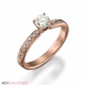 Picture of 0.41 Total Carat Classic Engagement Round Diamond Ring