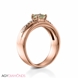 Picture of 0.82 Total Carat Designer Engagement Princess Diamond Ring