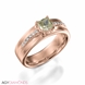 Picture of 1.02 Total Carat Designer Engagement Princess Diamond Ring