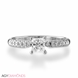 Picture of 0.37 Total Carat Classic Engagement Princess Diamond Ring