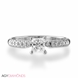 Picture of 1.02 Total Carat Classic Engagement Princess Diamond Ring