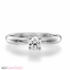 Picture of 0.20 Total Carat Solitaire Engagement Round Diamond Ring