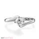 Picture of 0.50 Total Carat Solitaire Engagement Round Diamond Ring