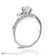 Picture of 0.50 Total Carat Designer Engagement Round Diamond Ring