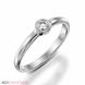 Picture of 0.10 Total Carat Solitaire Engagement Round Diamond Ring