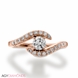 Picture of 0.59 Total Carat Designer Engagement Round Diamond Ring