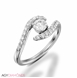 Picture of 0.49 Total Carat Designer Engagement Round Diamond Ring