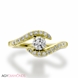 Picture of 0.49 Total Carat Designer Engagement Round Diamond Ring