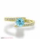 Picture of 1.10 Total Carat Designer Engagement Round Diamond Ring