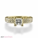 Picture of 1.40 Total Carat Designer Engagement Princess Diamond Ring