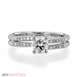 Picture of 0.60 Total Carat Designer Engagement Round Diamond Ring