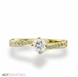 Picture of 0.36 Total Carat Classic Engagement Round Diamond Ring