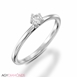 Picture of 0.15 Total Carat Solitaire Engagement Round Diamond Ring