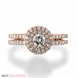 Picture of 0.90 Total Carat Masterworks Engagement Round Diamond Ring