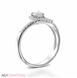 Picture of 0.72 Total Carat Designer Engagement Round Diamond Ring