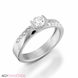 Picture of 0.38 Total Carat Designer Engagement Round Diamond Ring