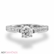 Picture of 1.70 Total Carat Masterworks Engagement Round Diamond Ring
