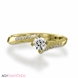 Picture of 0.50 Total Carat Classic Engagement Round Diamond Ring