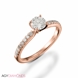 Picture of 0.46 Total Carat Classic Engagement Round Diamond Ring