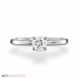 Picture of 0.70 Total Carat Solitaire Engagement Round Diamond Ring