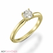 Picture of 0.25 Total Carat Solitaire Engagement Round Diamond Ring