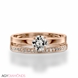 Picture of 0.35 Total Carat Designer Engagement Round Diamond Ring