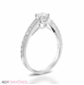 Picture of 0.58 Total Carat Classic Engagement Round Diamond Ring