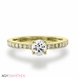 Picture of 0.53 Total Carat Classic Engagement Round Diamond Ring