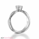 Picture of 0.44 Total Carat Classic Engagement Round Diamond Ring