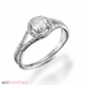 Picture of 0.56 Total Carat Halo Engagement Round Diamond Ring