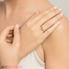 Picture of 1.23 Total Carat Masterworks Engagement Round & Baguette Diamond Ring
